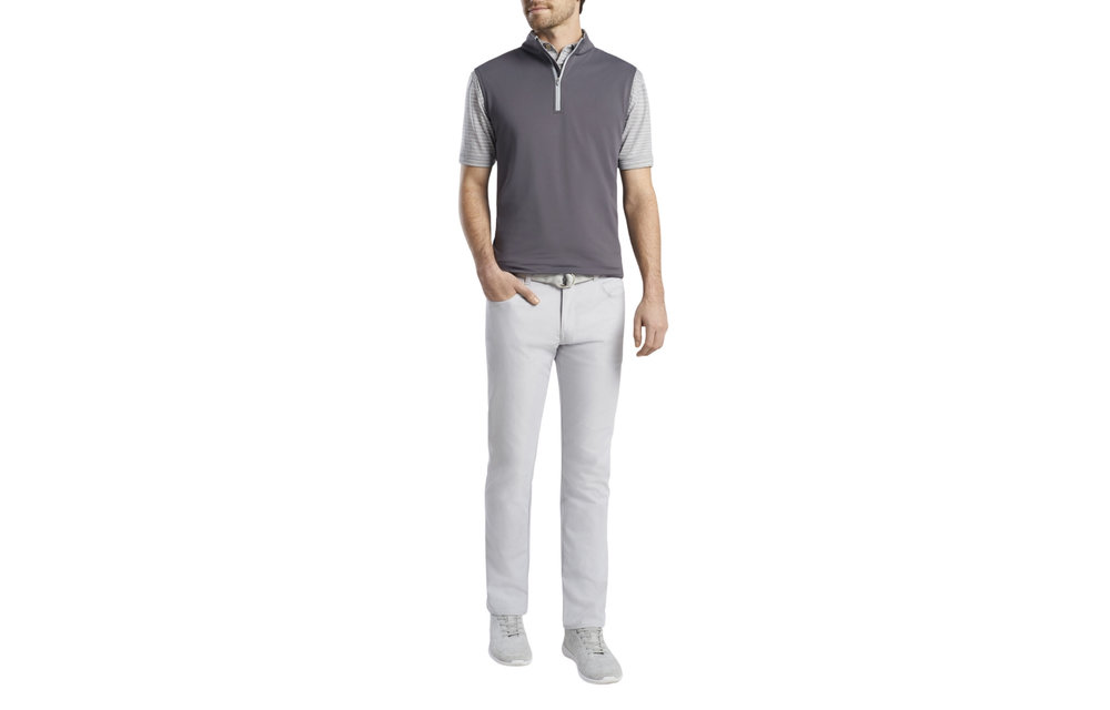 Galway Performance Quarter Zip Vest - Iron