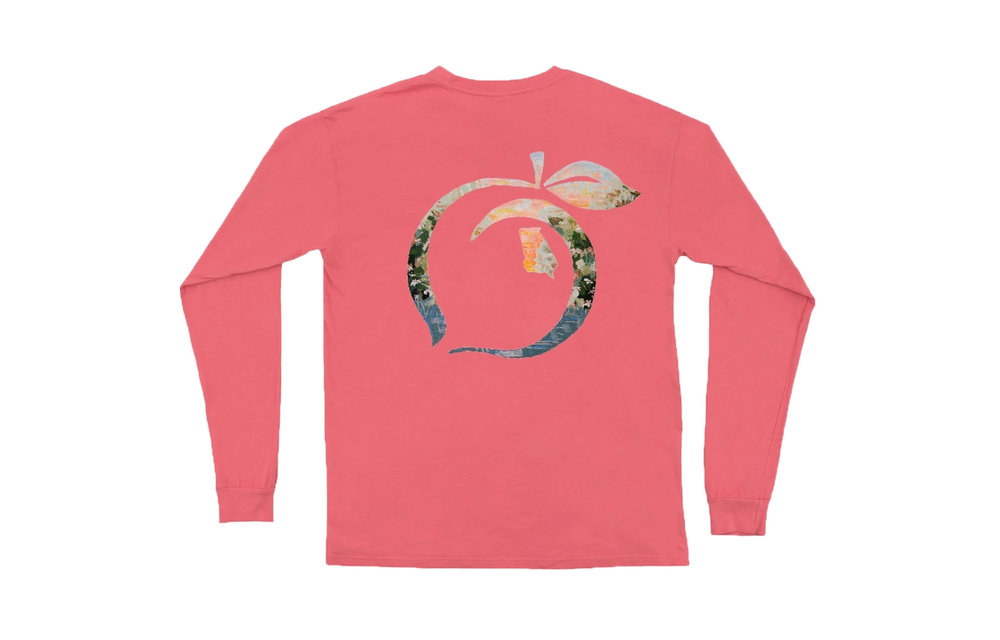 Harvest Peach Long Sleeve T-Shirt