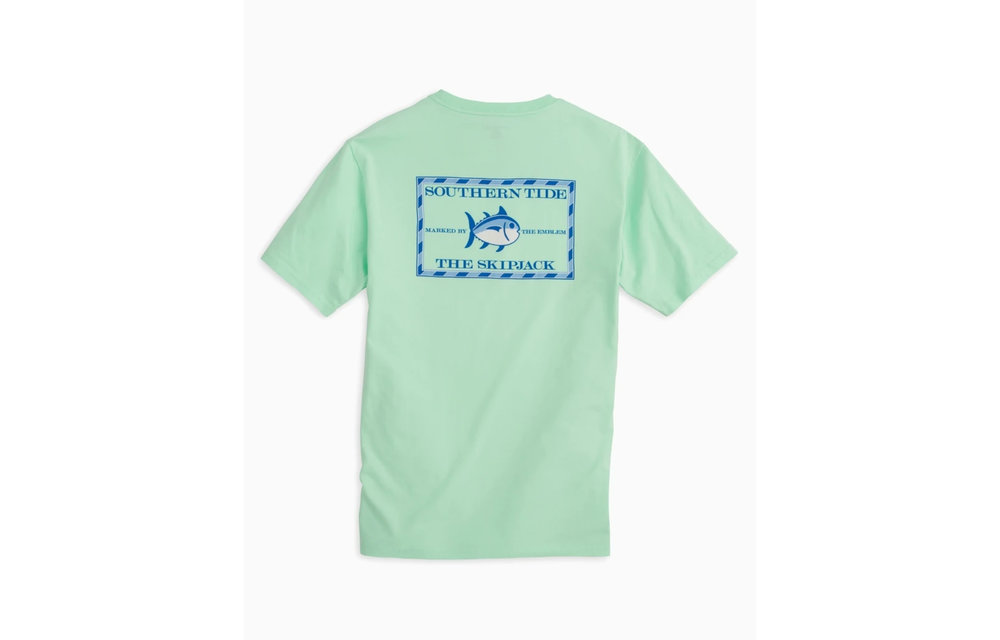Original Skipjack Short Sleeve T-Shirt-Offshore Green