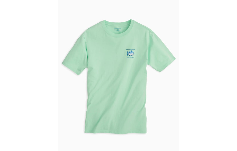 Original Skipjack Short Sleeve T-Shirt-Offshore Green