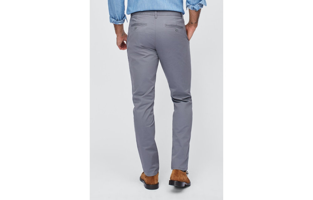 Stretch Washed Chinos-Castlerock