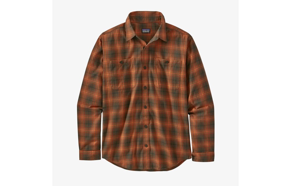 Organic Pima Cotton Button Down-Brew: Desert Orange
