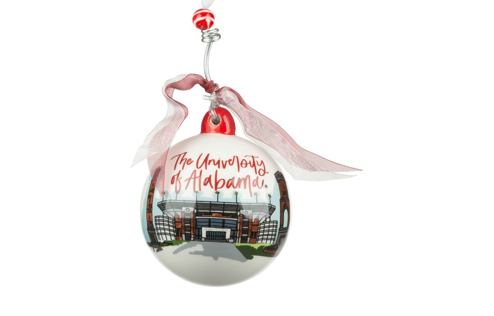 Alabama Landmark Ball Ornament