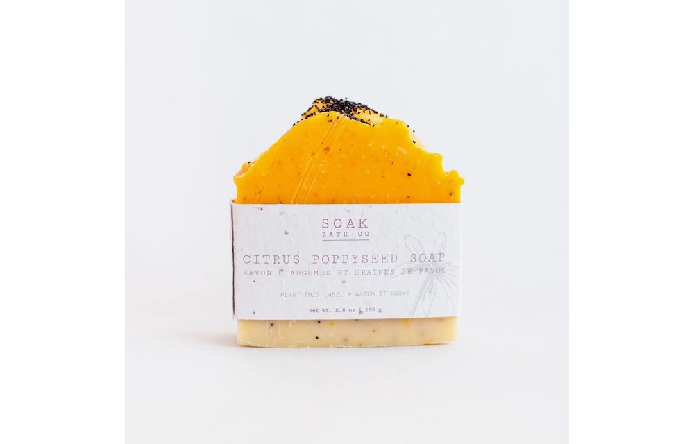 Citrus Poppyseed Soap