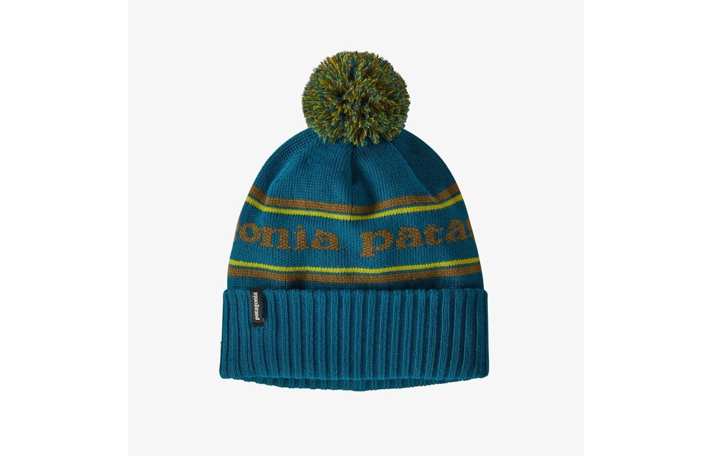 Powder Town Park Stripe Beanie-Crater Blue