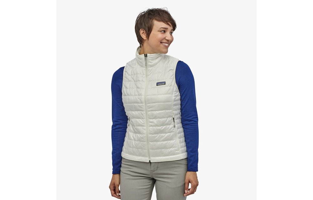 Women's Nano Puff Vest-Birch White