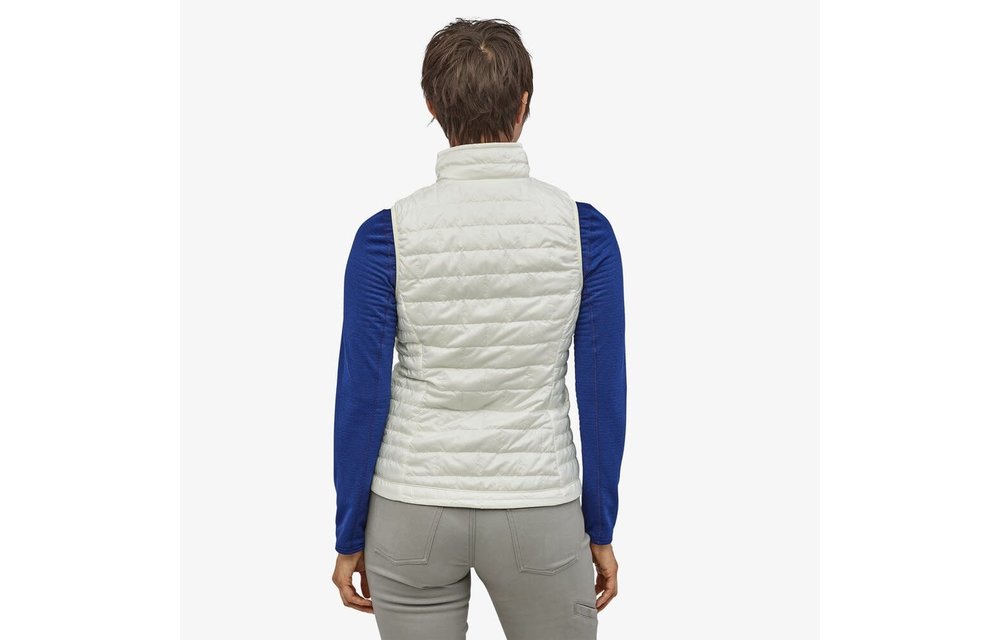 Women's Nano Puff Vest-Birch White