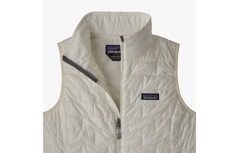 Women's Nano Puff Vest-Birch White