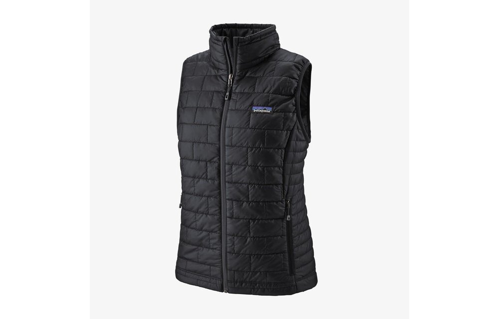 Women's Nano Puff Vest-Black