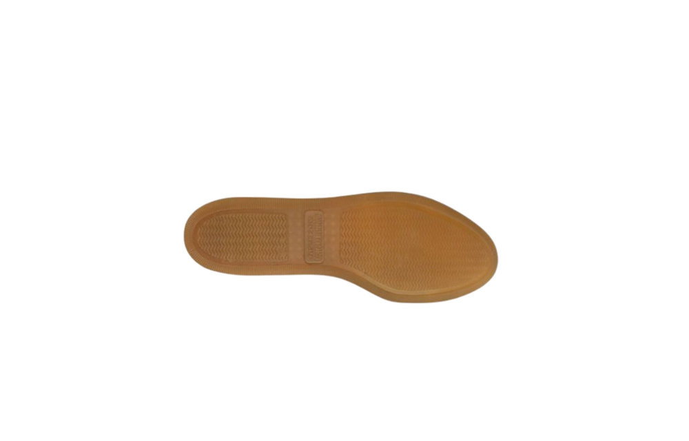 Mens Pile Lined Hardsole Slipper - Brown