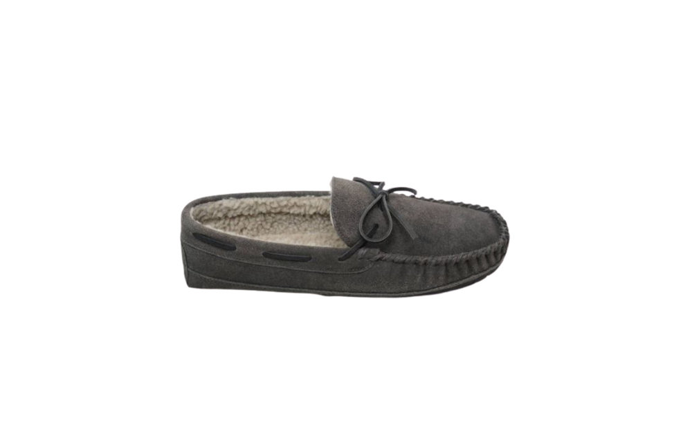 Mens Casey Slipper - Charcoal