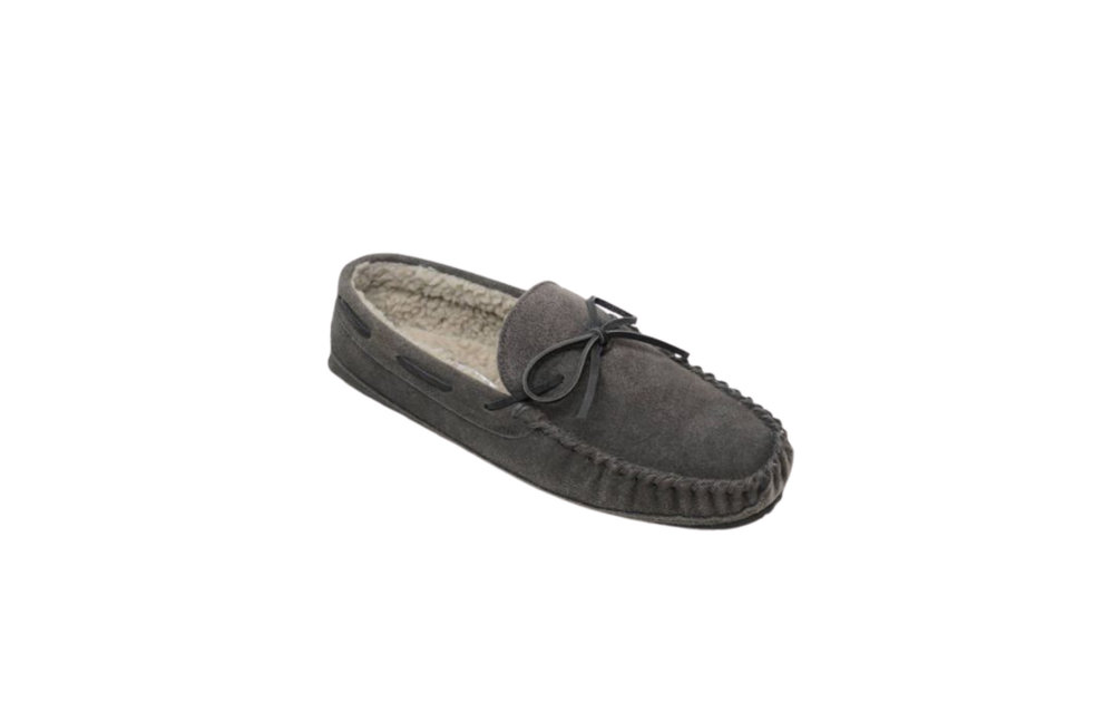 Mens Casey Slipper - Charcoal