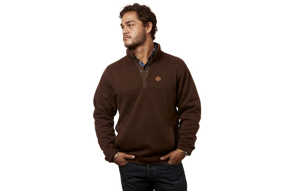 Massey Pullover- Brown