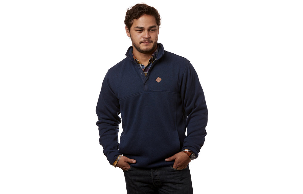Massey Pullover- Navy