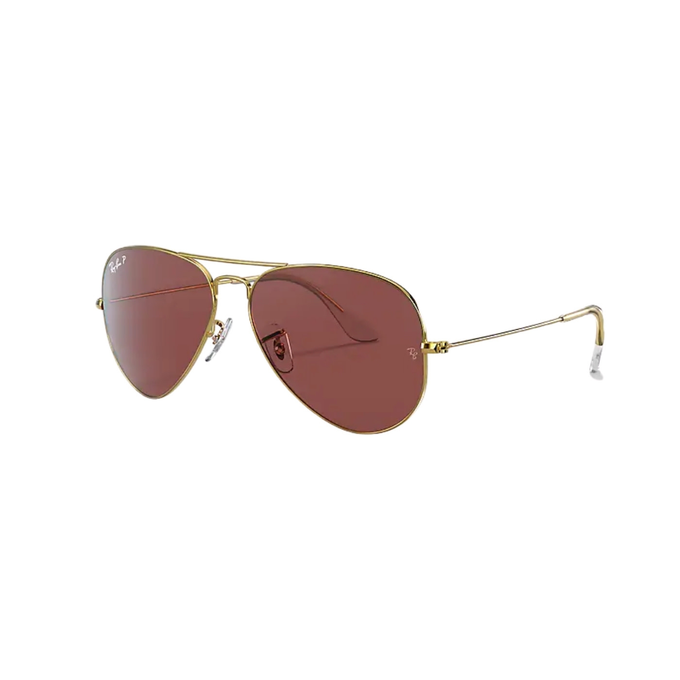 Ray Ban Aviator Classic Rb3025 Gold Purple Polarized The Squire Shop