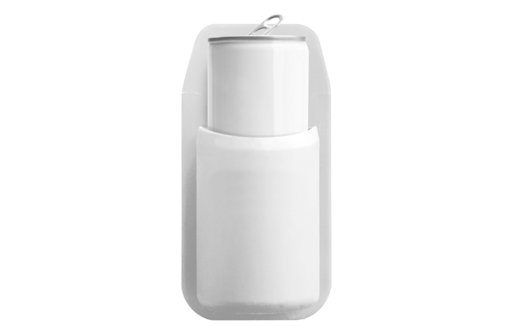 Seltzer Shower Drink Holder-White