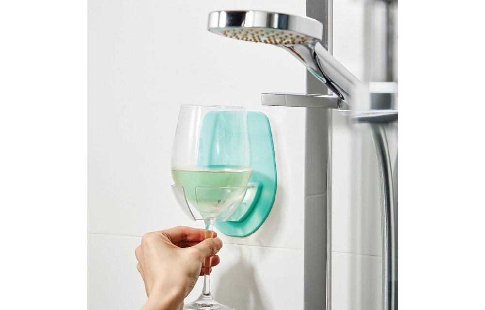 Sipski Bath Wine Holder- Seafoam Green