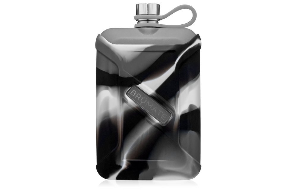 Liquor Canteen 8oz | Gray Camo Swirl