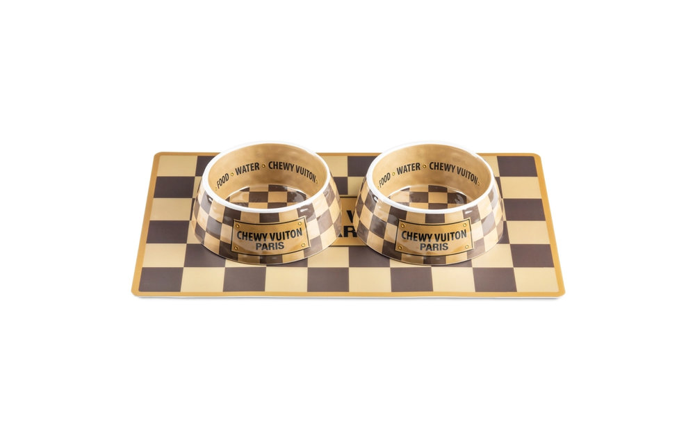 Checker Chewy Vuiton Placemat