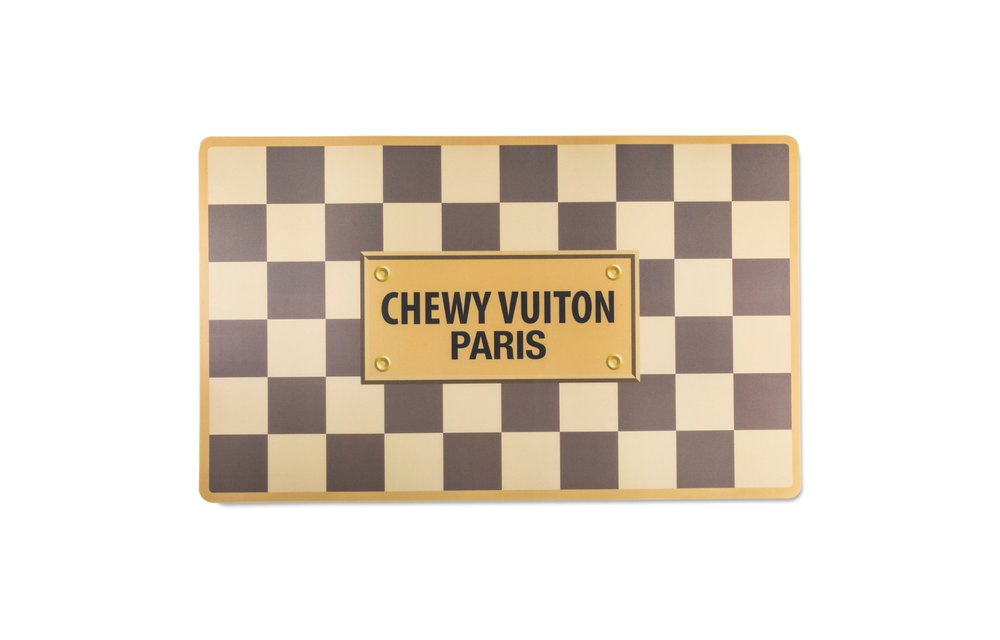 Checker Chewy Vuiton Placemat