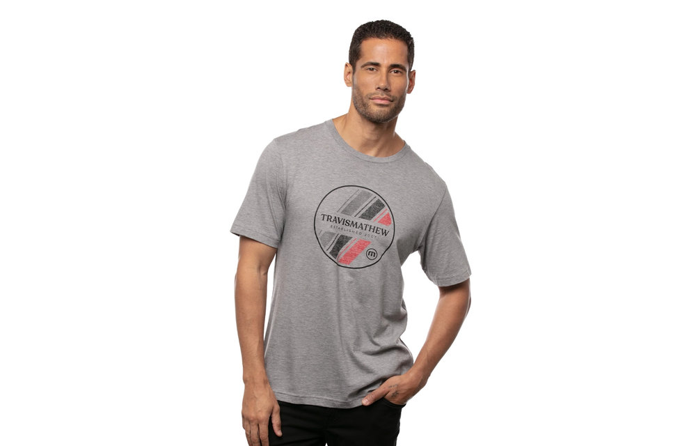 Shoreline Short Sleeve T-Shirt - Heather Grey