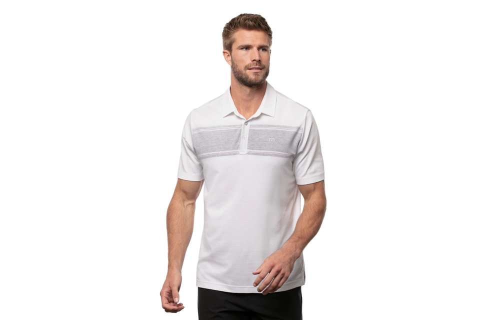 Night Life Short Sleeve Polo - White