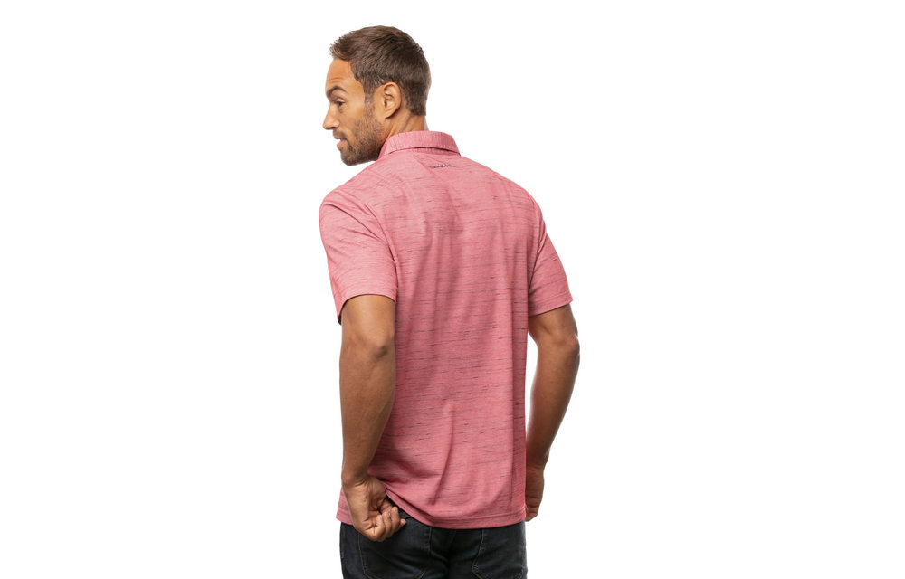 Tender Hooligan Short Sleeve Polo - Heather Scooter