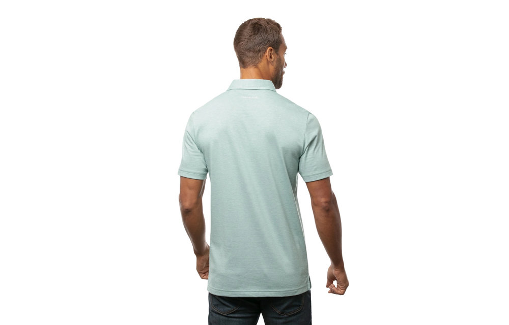 The Zinna Short Sleeve Polo - Beryl Green