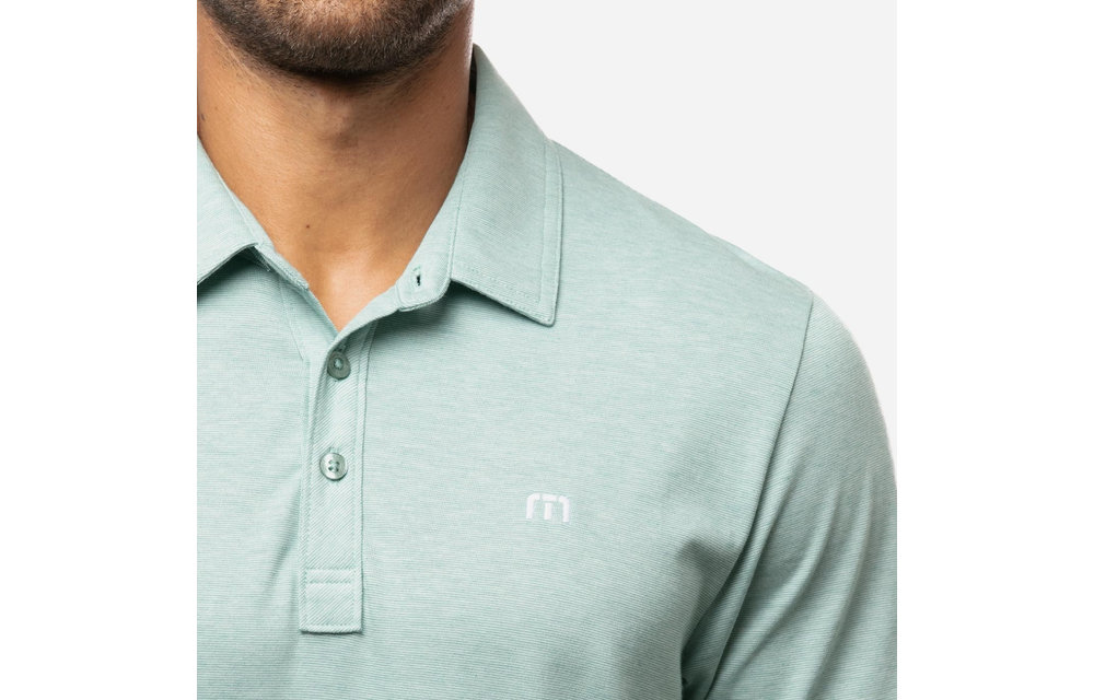 The Zinna Short Sleeve Polo - Beryl Green