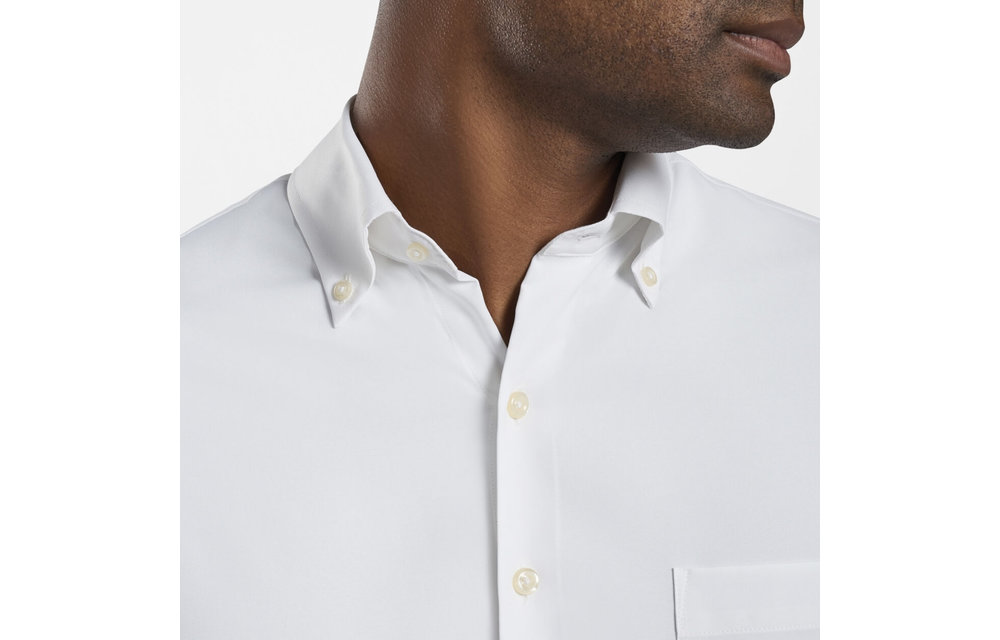 Crown Sport Rivers Performance Sport Shirt-White