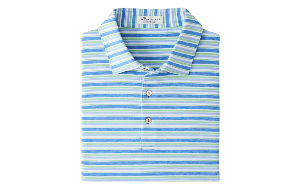 Pickup Performance Jersey Polo - Blue River