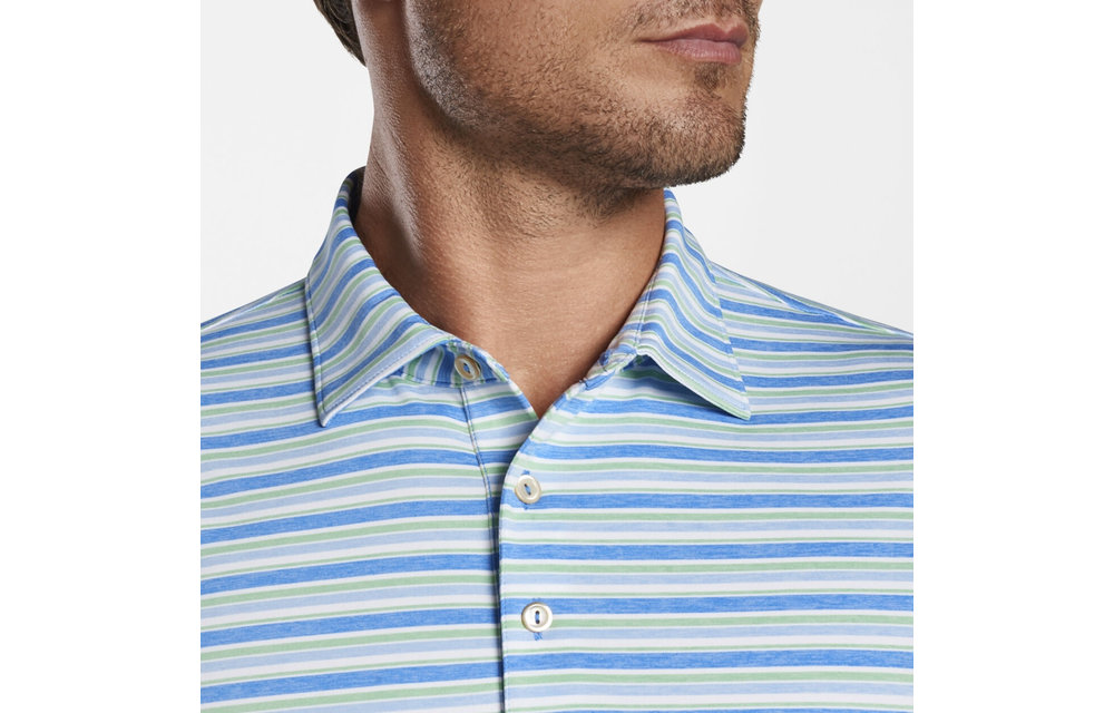 Pickup Performance Jersey Polo - Blue River