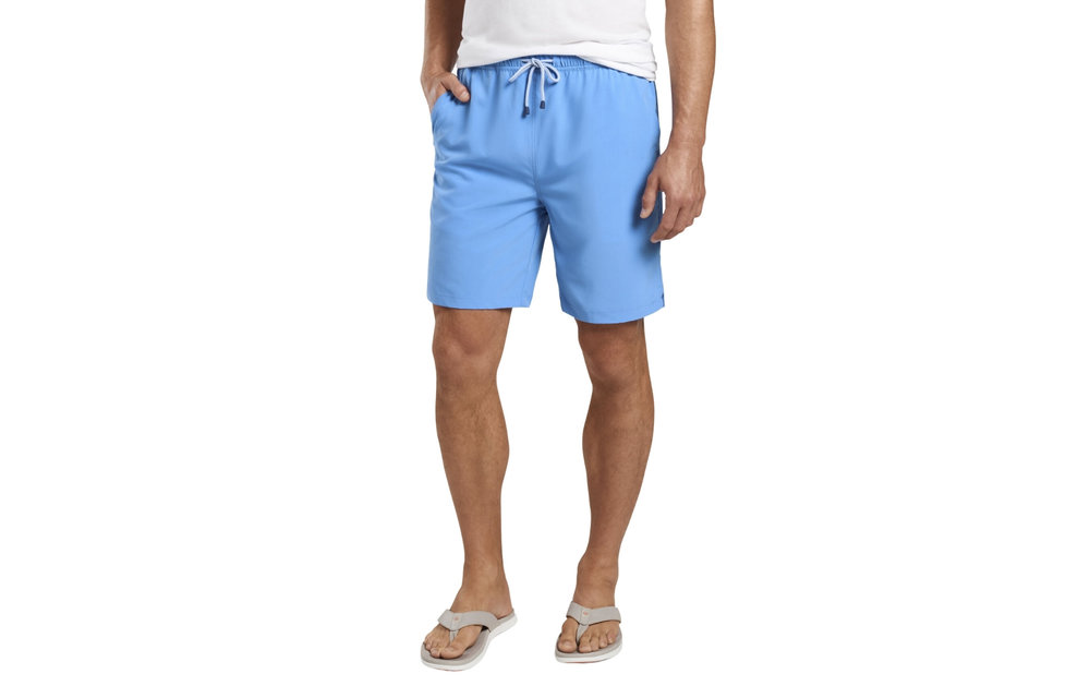Magic Print Cocktails Swim Trunk MS21P12-Coastal Blue