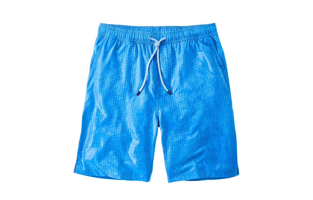 Magic Print Cocktails Swim Trunk MS21P12-Coastal Blue