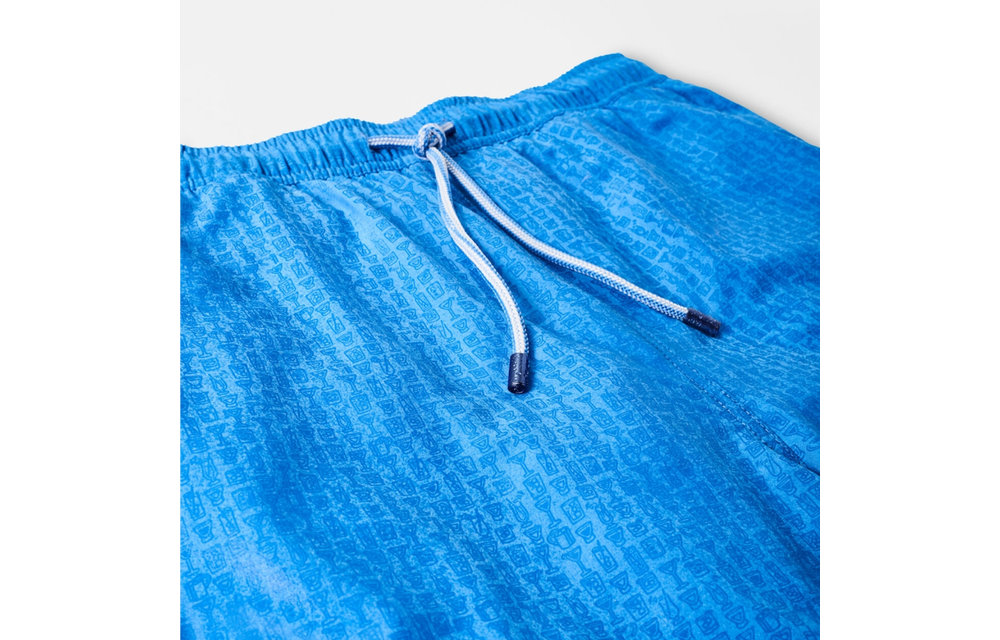 Magic Print Cocktails Swim Trunk MS21P12-Coastal Blue
