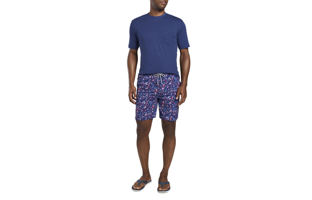 Recipe For Disaster Swim Trunk MS21P00-Atlantic Blue