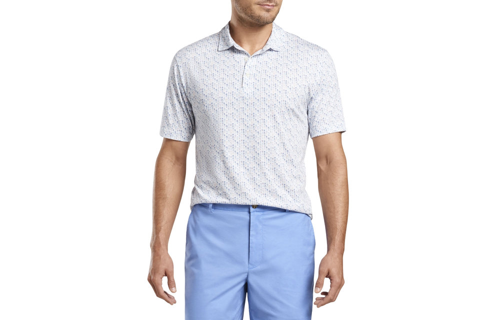 San Bar Aqua Cotton Polo