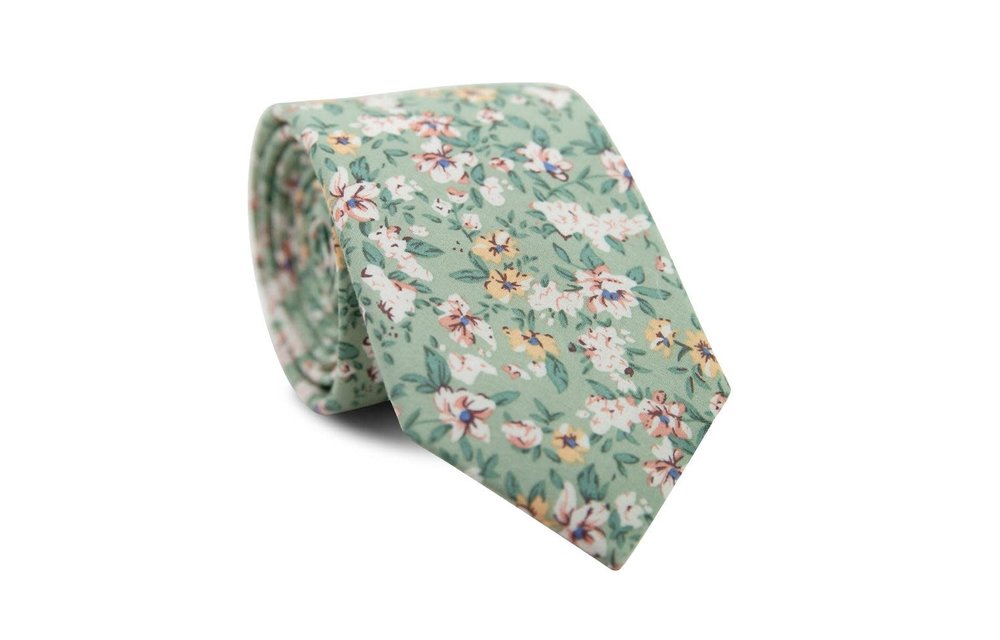 Dazi Necktie - Faded Jade