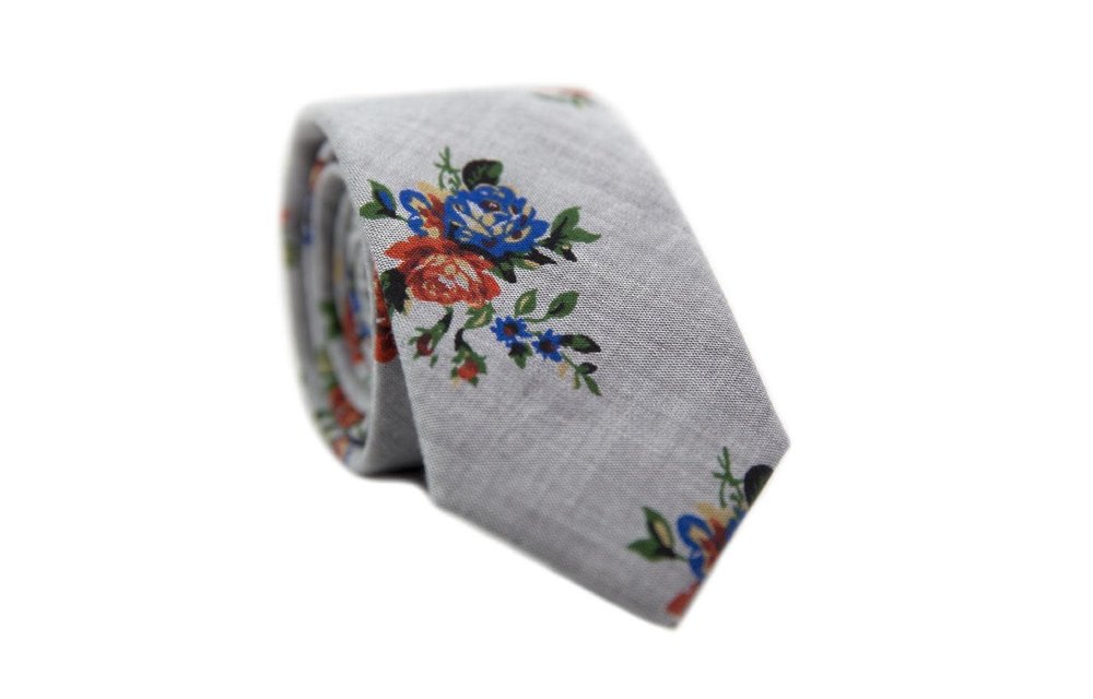 Dazi Necktie - Vintage Flor