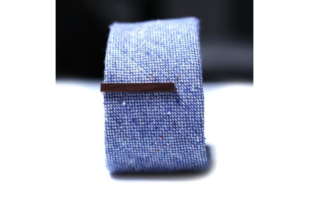 Dazi Tie Bar - Dark Brown Wood