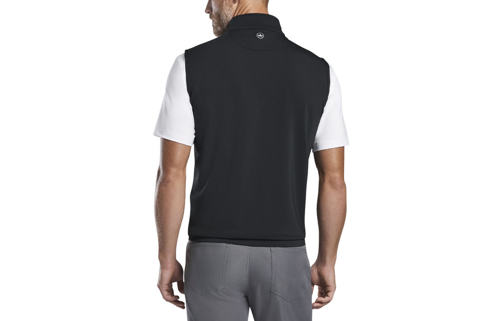 Galway Performance Quarter Zip Vest - Black