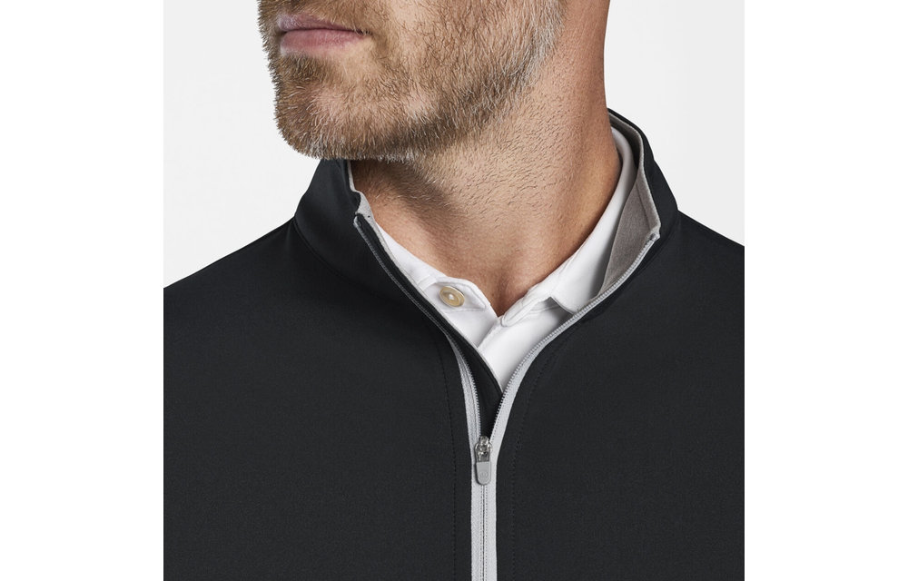 Galway Performance Quarter Zip Vest - Black