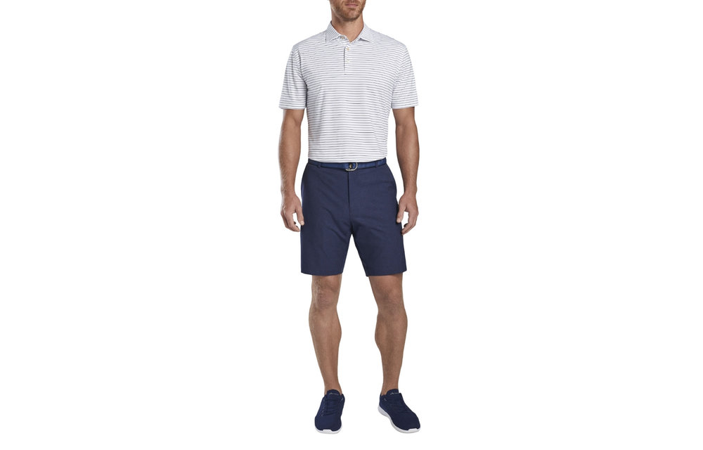 Crafty Performance Polo - White/Navy