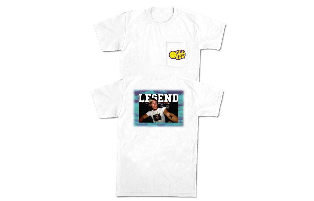 The Alright Legend Short Sleeve T-Shirt-White