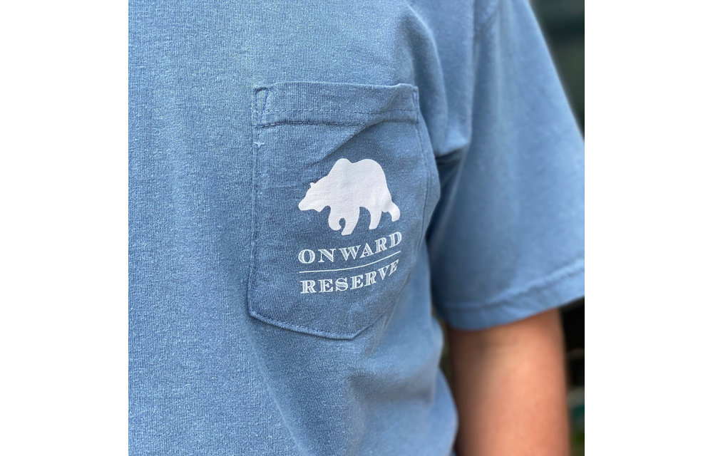 George Walker Bush Short Sleeve T-Shirt (Patrick Lewis)-Blue