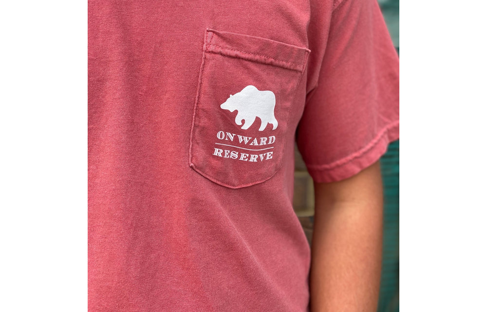 JFK Short Sleeve T-Shirt (Patrick Lewis)-Red