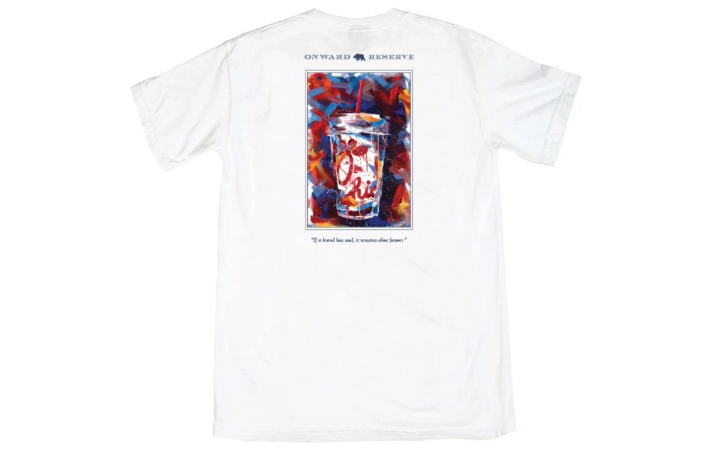 Sweet Tea Cup Short Sleeve T-Shirt-White