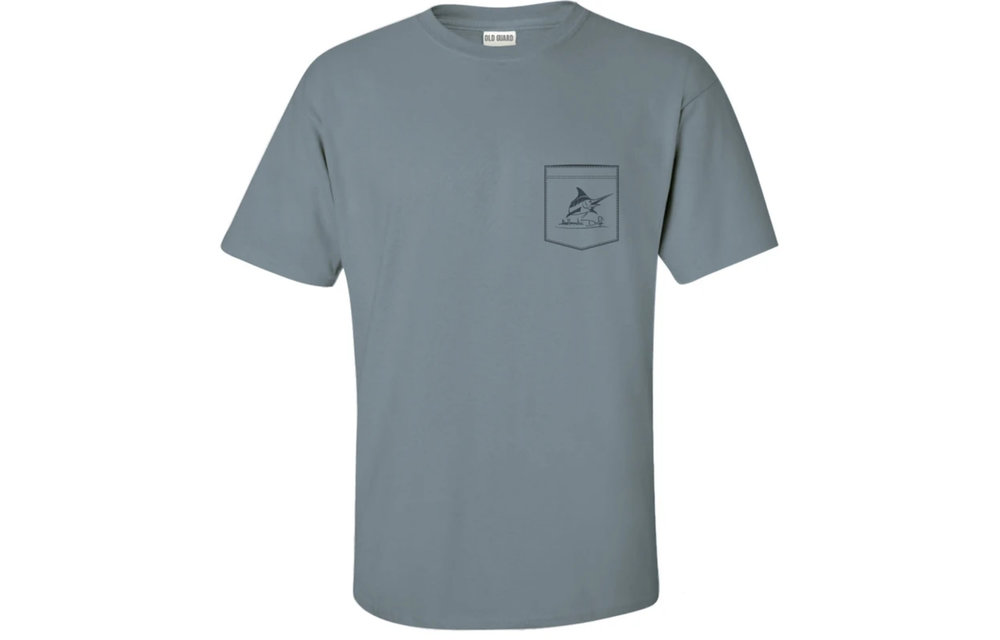 Mahi Mahi Short Sleeve T-Shirt - Grey