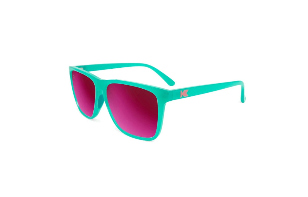 Fast Lanes - Polarized Aquamarine / Fuchsia