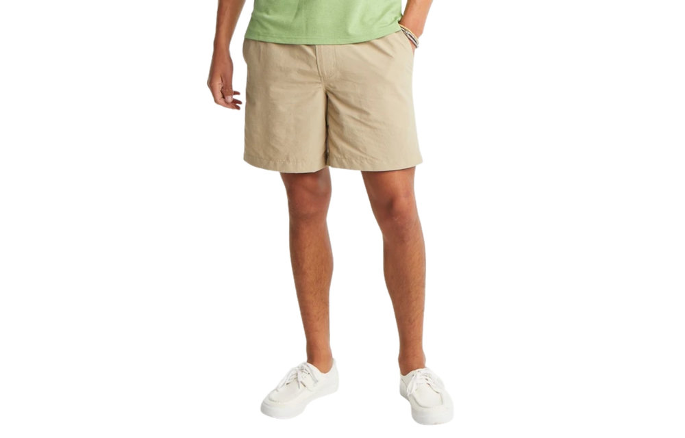 Mens Cast Off Short 7" Inseam-Sandstone Khaki